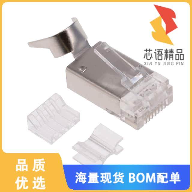 全新MTP-88-X-S-C6-A原装(CAT6 PLUG, 8P8C, G/F PLA