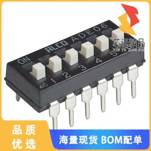 全新1825057-5原装(SWITCH SLIDE DIP SPST 100MA 24