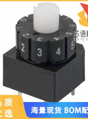 全新A6A-10RW原装(SWITCH ROTARY DIP BCD 100MA 28V)正品
