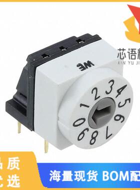 全新429427320910原装(SWITCH ROTARY DIP BCD 150MA