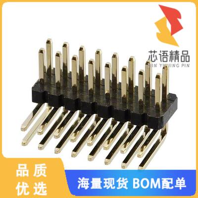 全新GRPB082MWCN-RC原装(CONN HEADER R/A 16POS 1.2