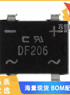 全新DF206-G原装(BRIDGE RECT 1PHASE 600V 2A 4-DF)正品