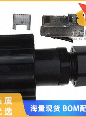 全新17-100464原装(CONN MOD PLUG 8P8C SHIELDED)正品