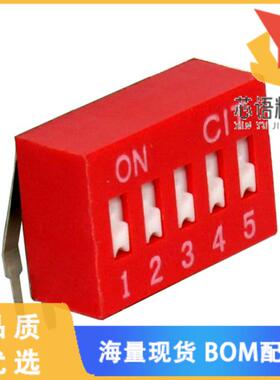 全新KR05R原装(DIP SWITCH DPST 5 POSITION THROU)正品