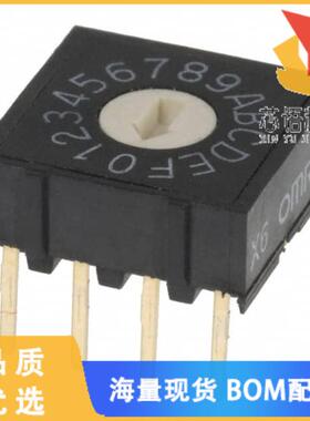 全新A6R-161RF原装(SWITCH ROTARY DIP HEX 25MA 24V)正品