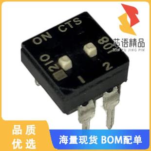 SLIDE SWITCH DIP SPST 全新210 100MA 2MSFD原装