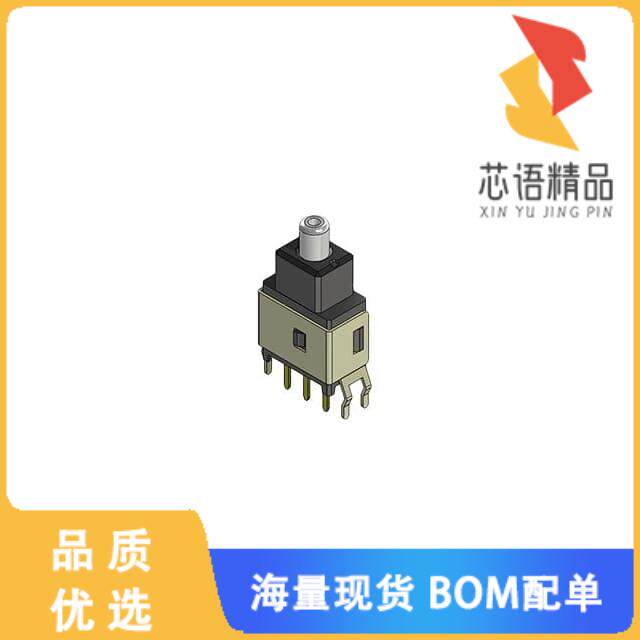 全新MPB01-1C54-S-CAP-BK-D原装(SPDT, THROUGH HOLE