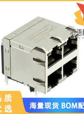 全新JC0-0351NL原装(CONN JACK 4PORT 1000 BASE-T P