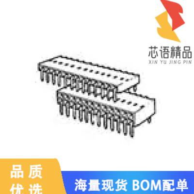 全新89882-320LF原装(CONN RCPT 20POS 0.1 GOLD PCB