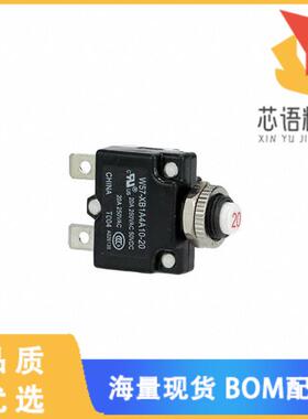 全新W57-XB1A4A10-20原装(CIR BRKR THRM 20A 250VAC)正品