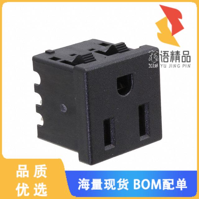 全新NEMA-5-3-HW原装(RECEPTACLE, PANEL SNAP, HORI