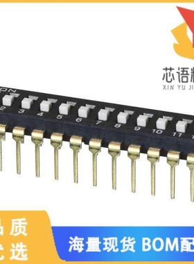 全新DS04-254-1-12BK-SMT原装(DIP SWITCH, SPST, 2.