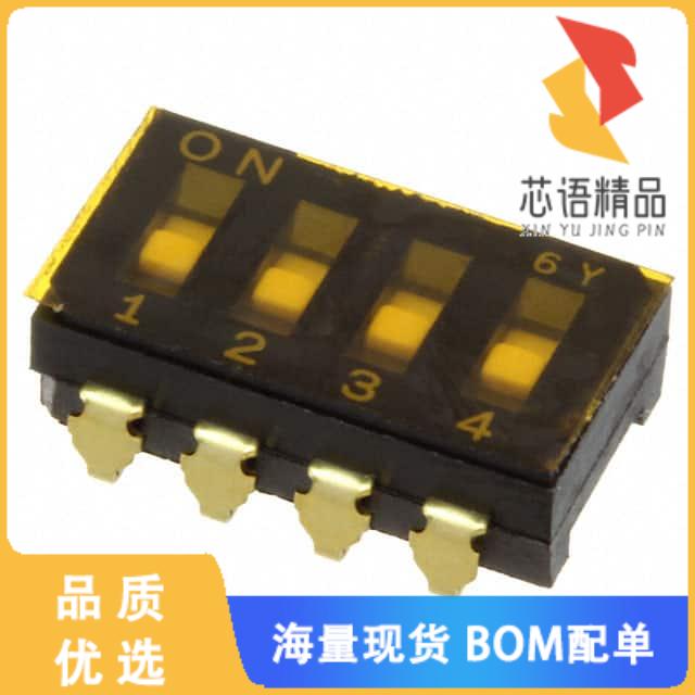 全新CFS-0400MA原装(SWITCH DIP SPST 100MA 6V)正品