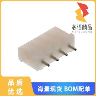 HEADER VERT 4POS 全新350430 正品 CONN 6.35MM 4原装