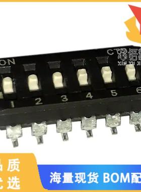 全新219-6LPSR原装(SWITCH SLIDE DIP SPST 100MA 20