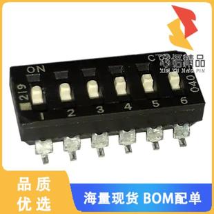 SLIDE SWITCH DIP SPST 全新219 100MA 6LPSR原装