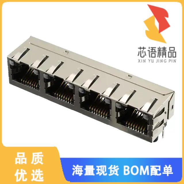 全新0442480030原装(CONN MOD JACK 8P8C R/A SHIELD