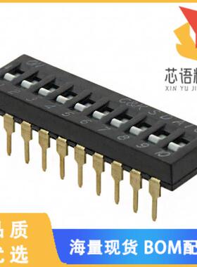 全新SDA10H0BD原装(SWITCH SLIDE DIP SPST 25MA 24V)正品