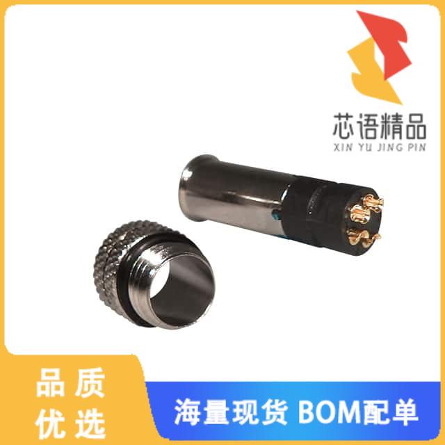 全新854-004-103RLS4原装(CONN RCPT MALE 4P GOLD S