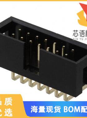 全新302-R141原装(CONN HEADER R/A 14POS 2.54MM)正品