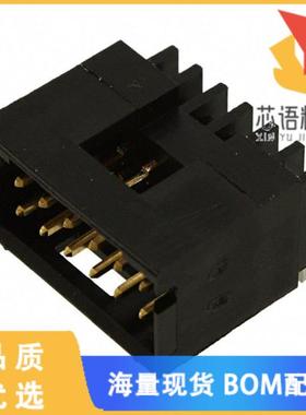 全新5-103166-4原装(CONN HEADER R/A 12POS 2.54MM)正品