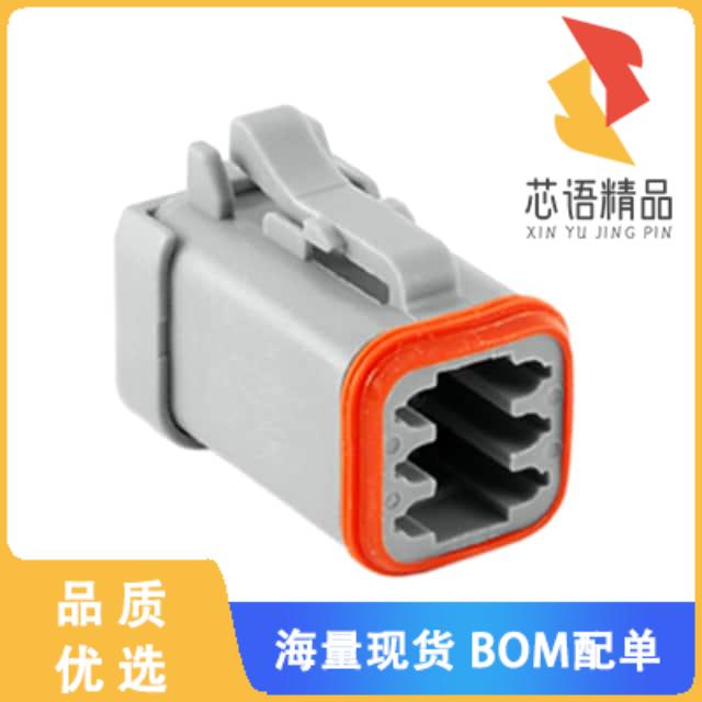 全新AT06-6S-MM01原装(CONN PLUG 6POS W/CAP)正品