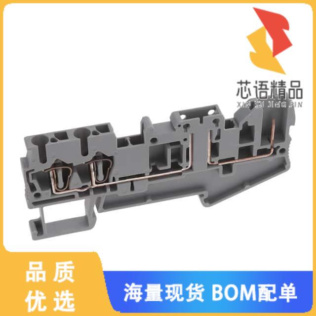 全新3040847原装(TERM BLK PLUG 3POS 5.2MM GRAY)正品