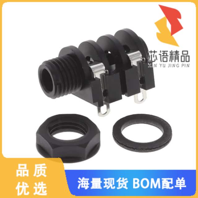 全新MJ-63032A原装(AUDIO JACK, 6.35 MM, HORIZONTA