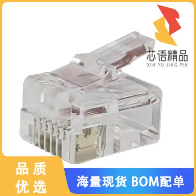 全新MP66RX-5000原装(MOD PLUG 6P6C-STRANDED/ROUND