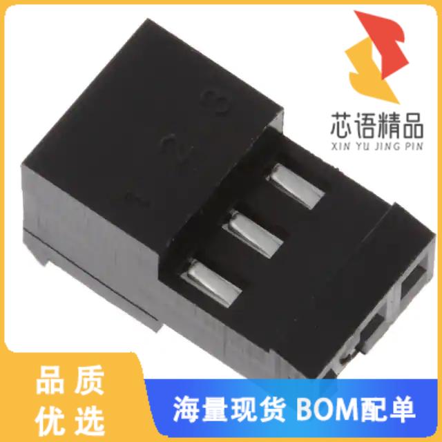 全新3-643498-3原装(CONN RCPT 3POS IDC 22AWG TIN)正品