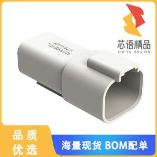 全新AT04-4P-WHT原装(4-WAY RECEPTACLE, MALE CONNE