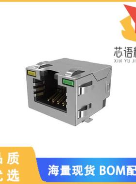 全新RJE3C1881411原装(8P8C, RA, CAT6A, SMT, SHIEL