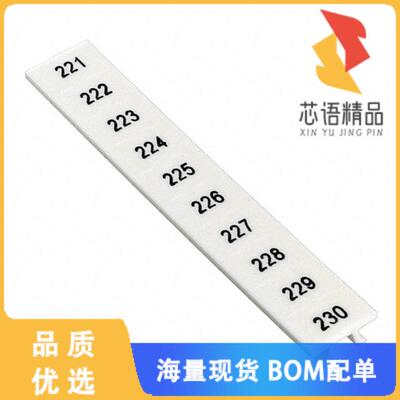 全新1050020:0221原装(ZACK STRIP 10-SECTION WHITE)正品