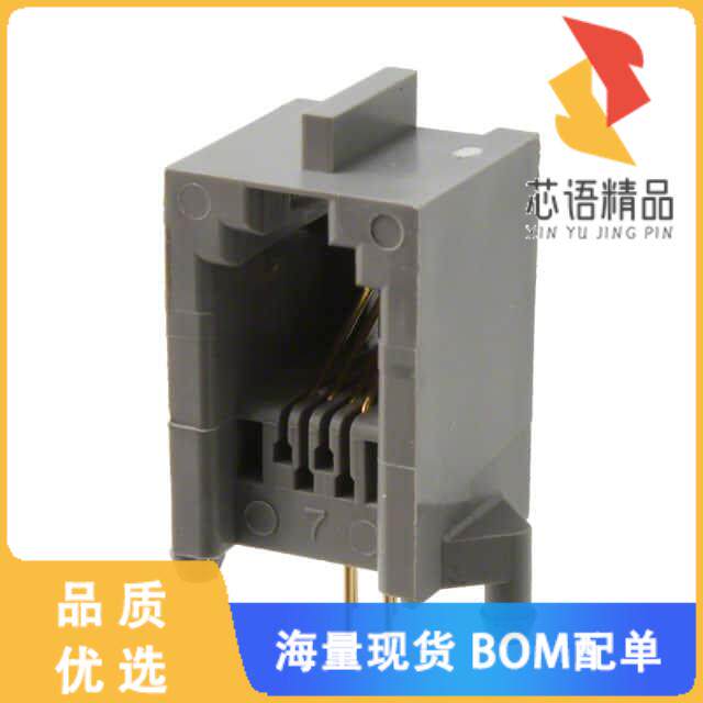 全新66010-004LF原装(CONN MOD JACK 4P4C R/A UNSHL