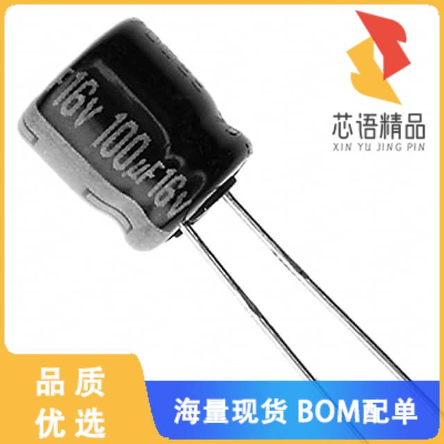 全新ECE-A1CKA101原装(CAP ALUM 100UF 20% 16V RADI