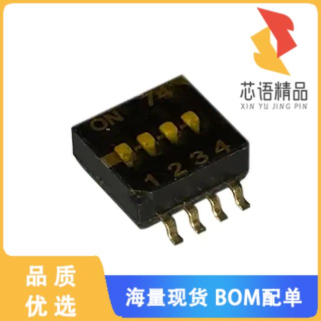 全新218-4LPST原装(SWITCH SLIDE DIP SPST 25MA 24V)正品