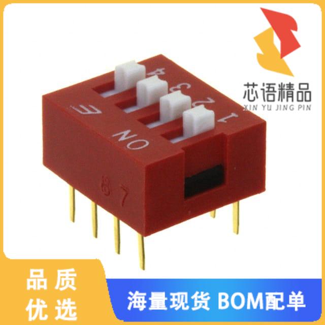 全新KAS1104E原装(SWITCH SLIDE DIP SPST 25MA 24V)正品