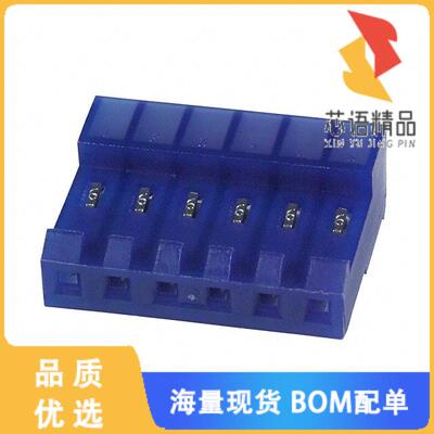 全新3-640430-6原装(CONN RCPT 6POS IDC 26AWG TIN)正品