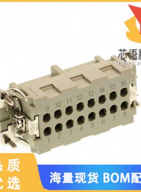 全新T2040164201-000原装(INSERT FEMALE 16POS+GND