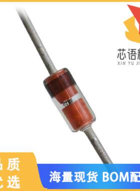 全新BZX79C6V2原装(DIODE ZENER 6.2V 500MW DO35)正品