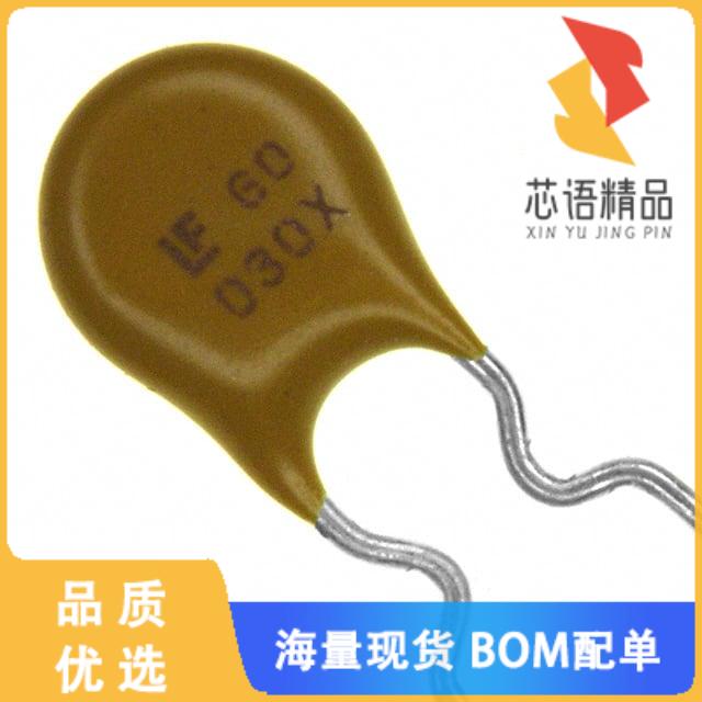 全新60R030XPR原装(PTC RESET FUSE 60V 300MA RADIA