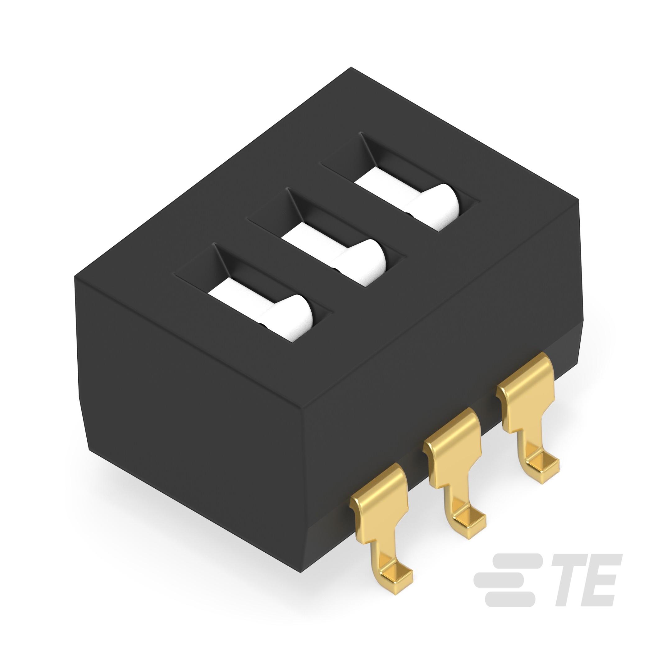 全新1-1825059-1原装(SWITCH DIP FLUSH 3POS SMD)正品