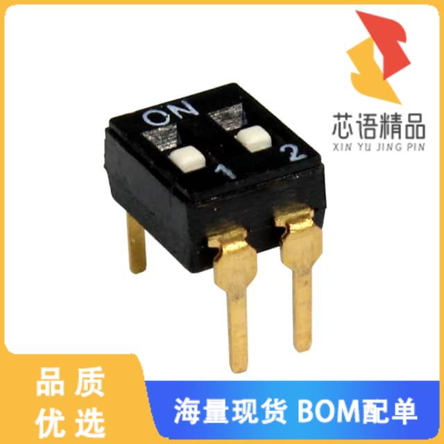 全新KT02RH原装(DIP SWITCH DPST 2 POSITION THROU)正品