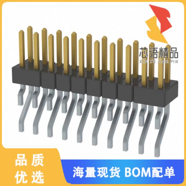 全新MMT-110-02-F-DH原装(CONN HEADER SMD R/A 20PO