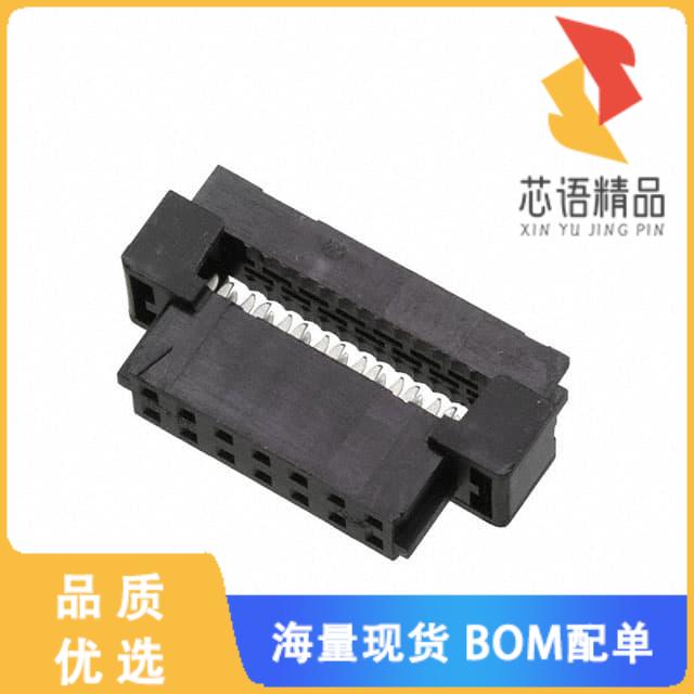 全新0875681463原装(CONN RCPT 14POS IDC 28AWG GOL