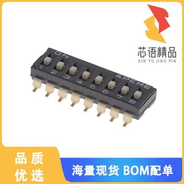 全新DM08原装(SWITCH SLIDE DIP SPST 25MA 24V)正品