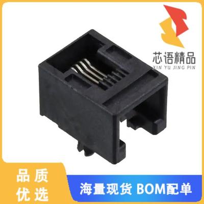 全新0955012641原装(CONN MOD JACK 6P4C R/A UNSHLD)正品