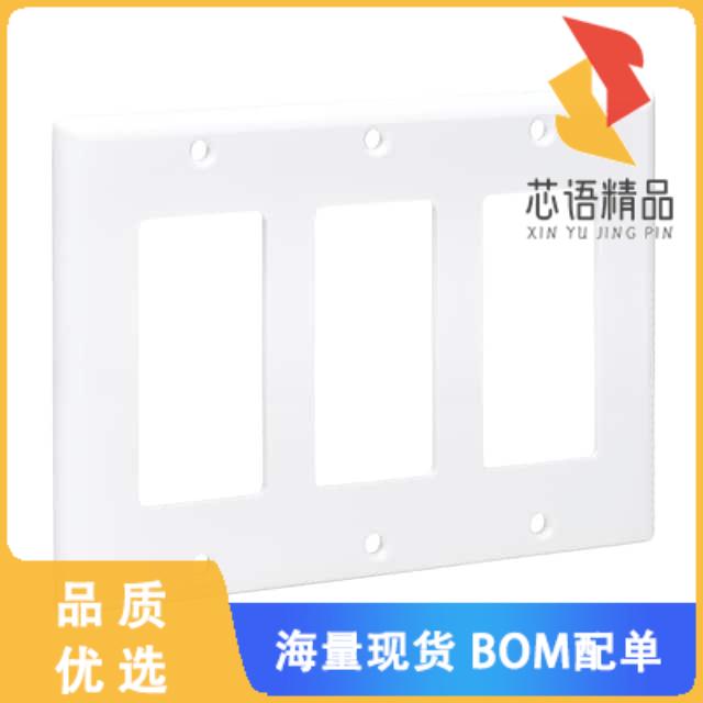 全新N042D-300-WH原装(TRIPLE-GANG FACEPLATE, DECO