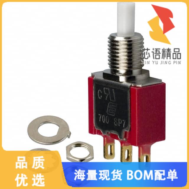 全新700SP7B10M1REH原装(SWITCH PUSH SPDT 0.4VA 20