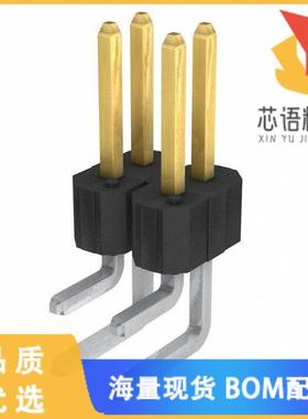 全新68020-104HLF原装(CONN HEADER R/A 4POS 2.54MM)正品